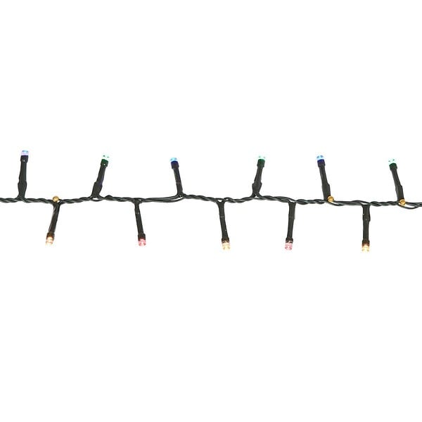 FEERIC LIGHTS & CHRISTMAS - Guirlande cluster lumineuse extérieure solaire 400 LED multicolore l.8m - large