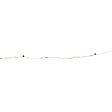 FEERIC LIGHTS & CHRISTMAS - Guirlande lumineuse extérieure solaire 200 LED blanc froid l.20m cuivre - vignette