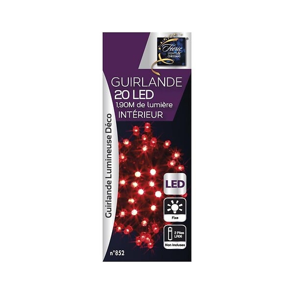 FEERIC LIGHTS & CHRISTMAS - Guirlande d'Intérieur Fixe - large