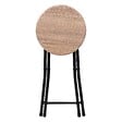 5 FIVE SIMPLY SMART - Tabourets pliants effet bois naturel - vignette
