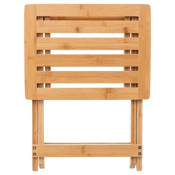 5 FIVE SIMPLY SMART - Tabouret pliant bambou - large