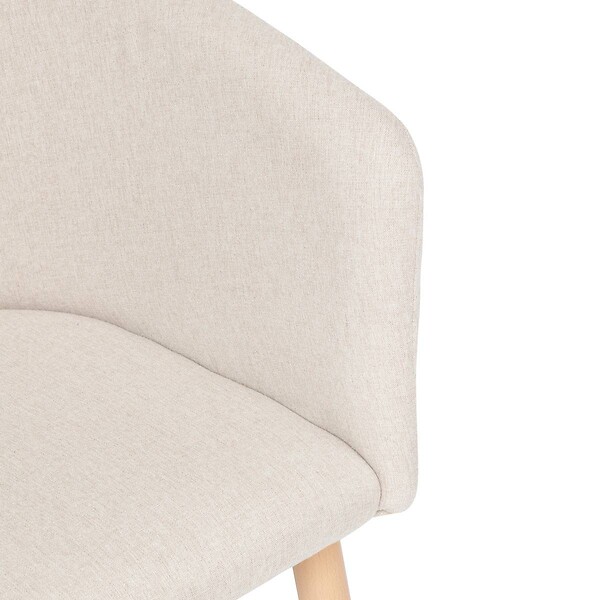 ATMOSPHERA - Fauteuil à dîner "Marlo" hêtre beige - large