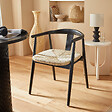 ATMOSPHERA - Fauteuil à dîner "Yamato" hêtre noir - vignette