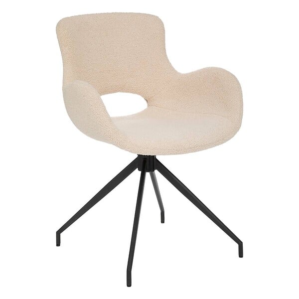 ATMOSPHERA - Fauteuil "Kale" blanc ivoire - large