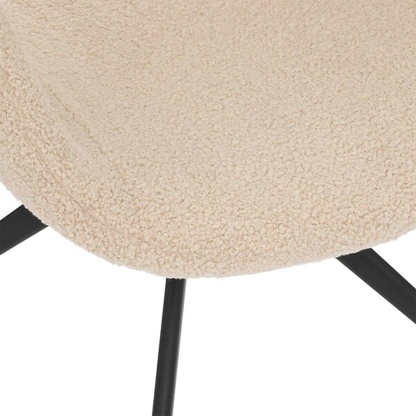 ATMOSPHERA - Fauteuil "Kale" blanc ivoire - large
