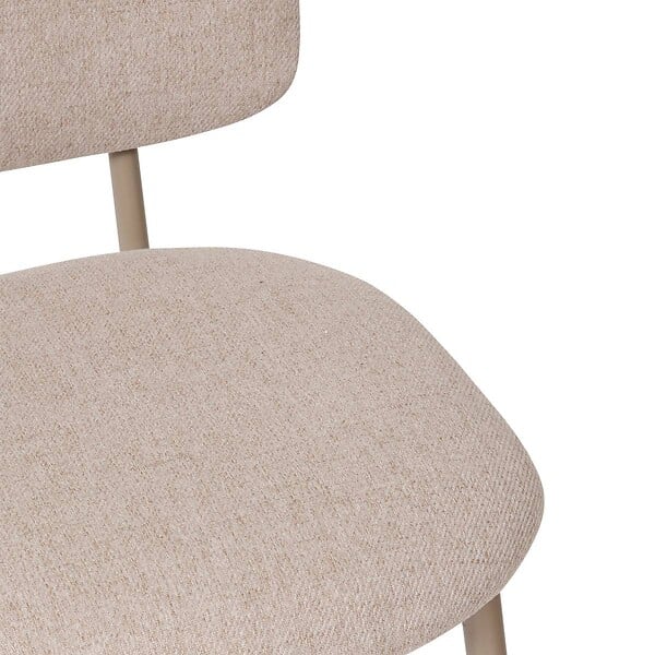 ATMOSPHERA - Tabouret de bar "Kamili" beige H108,5cm - large