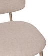 ATMOSPHERA - Tabouret de bar "Kamili" beige H108,5cm - vignette