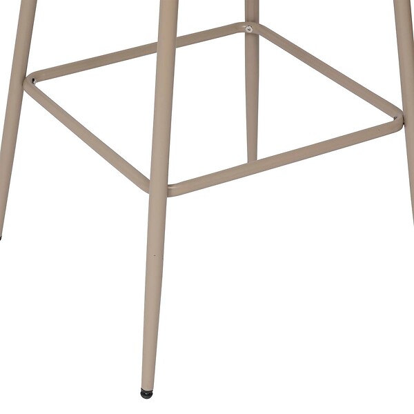 ATMOSPHERA - Tabouret de bar "Kamili" beige H108,5cm - large