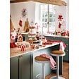 ATMOSPHERA - Lot de 2 tabourets de bar Ilsa ocre - vignette