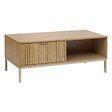 5 FIVE SIMPLY SMART - Table basse "Tasso" effet bois naturel 100x40cm - vignette