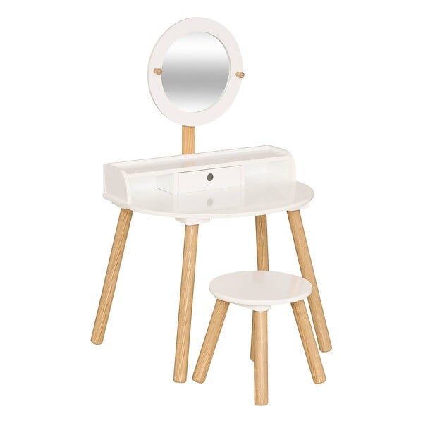 ATMOSPHERA - Coiffeuse enfant Bella blanc L60,7xp42xH89,2cm - large