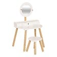 ATMOSPHERA - Coiffeuse enfant Bella blanc L60,7xp42xH89,2cm - vignette