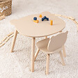 ATMOSPHERA - Table enfant Douceur beige D60cm - vignette