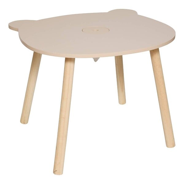 ATMOSPHERA - Table enfant Douceur beige D60cm - large