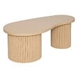 ATMOSPHERA - Lot de 2 tables basses "Soleya" L95/99,5cm beige - vignette