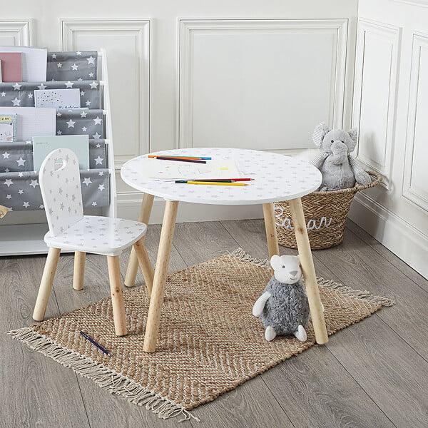 ATMOSPHERA - Table enfant "Douceur" motifs D60cm - large