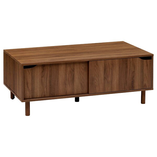 5 FIVE SIMPLY SMART - Table basse Slidy bois foncé - large