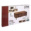 5 FIVE SIMPLY SMART - Table basse Slidy bois foncé - vignette