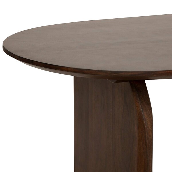 ATMOSPHERA - Table basse "Isana" 120x60cm marron - large