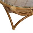 ATMOSPHERA - Table basse "Farah" rotin D90cm - vignette