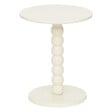ATMOSPHERA - Table à café Chamlo blanc ivoire D38cm - vignette