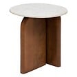 ATMOSPHERA - Table d’appoint "Nanda" blanc 56,5x5151cm - vignette