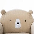 ATMOSPHERA - Fauteuil enfant ours beige - vignette