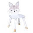 ATMOSPHERA - Chaise enfant renard bois blanc - vignette