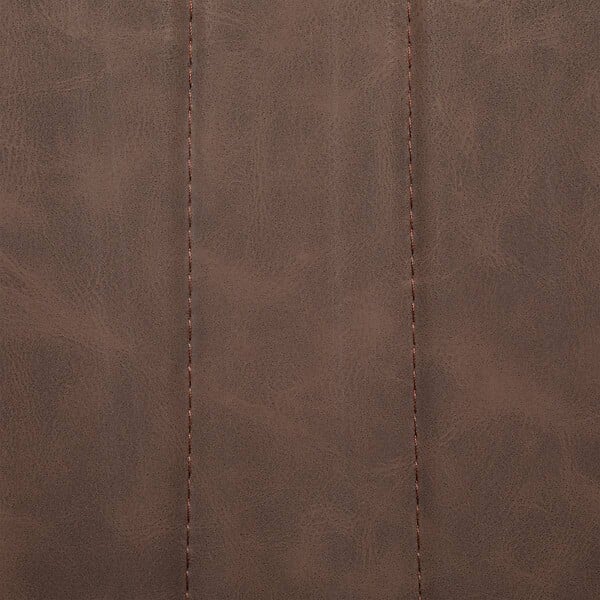 ATMOSPHERA - Chaise "Olwen" effet cuir marron - large