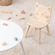 ATMOSPHERA - Chaise enfant chat Pia hévéa - vignette