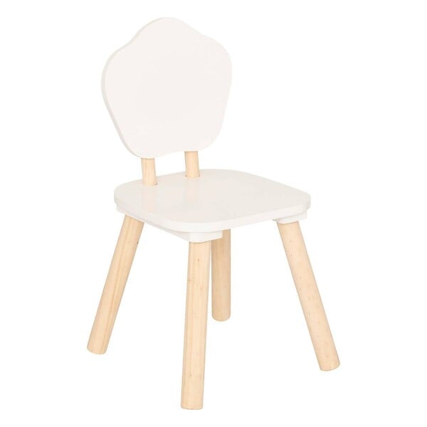 ATMOSPHERA - Chaises enfant Douceur blanc L23xp23xH47cm - large
