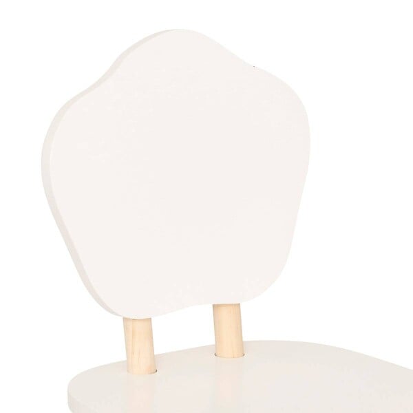 ATMOSPHERA - Chaises enfant Douceur blanc L23xp23xH47cm - large