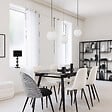 ATMOSPHERA - Chaise "Roka" blanc - vignette