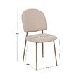 ATMOSPHERA - Chaise Kamili beige - vignette