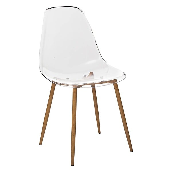 ATMOSPHERA - Chaise "Taho" 44cm transparent - large