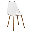 ATMOSPHERA - Chaise "Taho" 44cm transparent - vignette