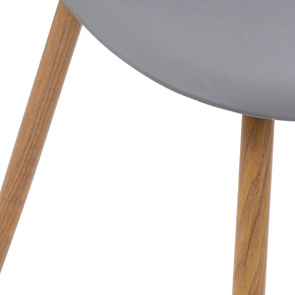 ATMOSPHERA - Chaise "Taho" 44cm gris - large