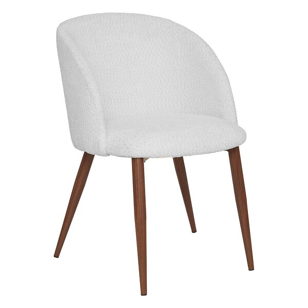 ATMOSPHERA - Fauteuil "Celeste" blanc L60xp54xH80cm - large