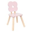 ATMOSPHERA - Chaise enfant fleur "Ally" rose - vignette