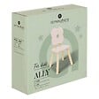 ATMOSPHERA - Chaise enfant fleur "Ally" rose - vignette
