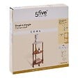 5 FIVE SIMPLY SMART - Etagère d'angle 3 niveaux Come 34x34x76,5cm - vignette