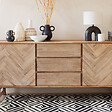 ATMOSPHERA - Buffet 2 portes "Aeris" acacia 180x80cm - vignette