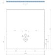 WEDI - Habillage bati support Wedi I Board avec revetement Wedi I Board top concrete gris - vignette
