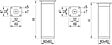 CENTRALE BRICO - Pied de meuble FA009 60 mm réglable chrome brillant - vignette