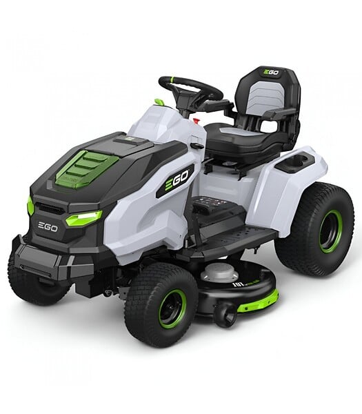 EGO POWER+ - Tracteur tondeuse à batterie coupe 107 cm, Mulching silencieux - EGO Power  TR4201E - large