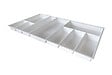 CENTRALE BRICO - Range-couverts Sky 822x474mm blanc - vignette
