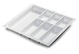 CENTRALE BRICO - Range-couverts Classico blanc granulé pour StrongBox 60 (504 x 474 mm) - vignette