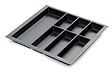 CENTRALE BRICO - Range-couverts Classico Kristall softTouch 522x474mm noir - vignette