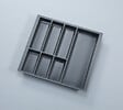 CENTRALE BRICO - Range-couverts Classico anthracite pour StrongBox 60 (504 x 474 mm) - vignette