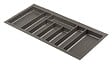 CENTRALE BRICO - Range-couverts Nolago pour Merivobox 908x423mm basalt gris - vignette